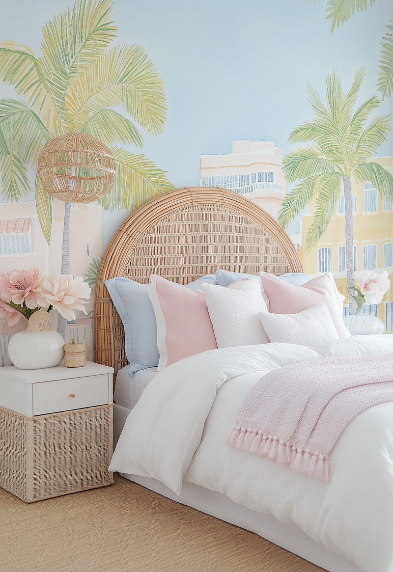 Miami in Spring Wallpaper Mural