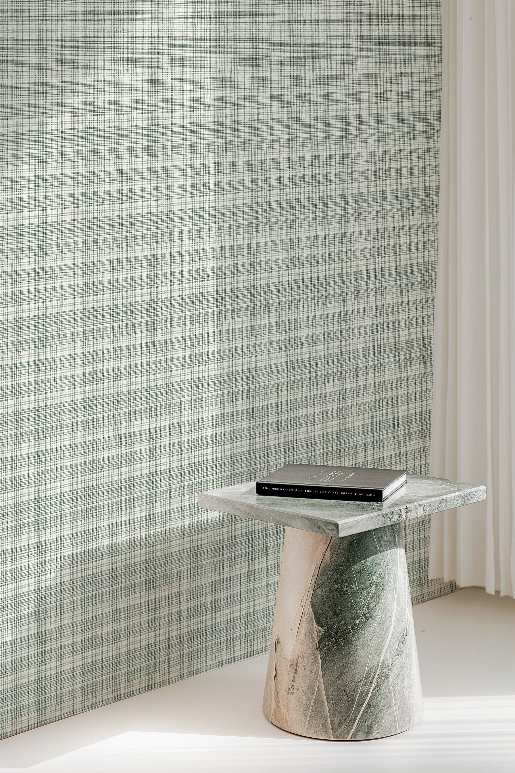 Vaucluse in Pine Commercial Vinyl Wallcovering