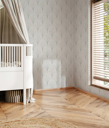 Soft Daisy Drop Wallpaper from Olive et Oriel where you can shop wallpaper and artworks online