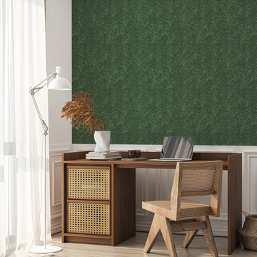 Country Wildflowers Dark Green Wallpaper from Olive et Oriel where you can shop wallpaper and artworks online