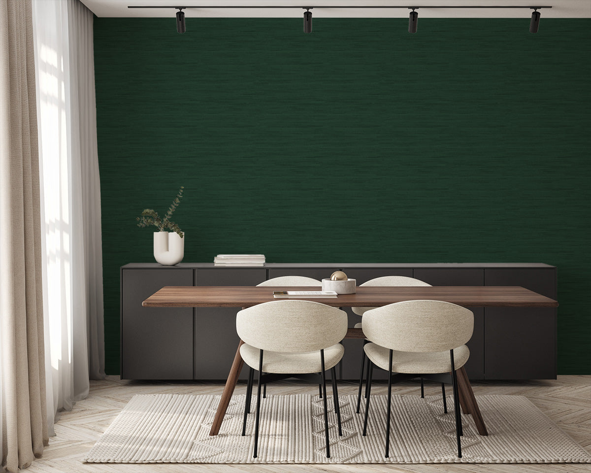 Soho in Pine Green Commercial Vinyl Wallcovering