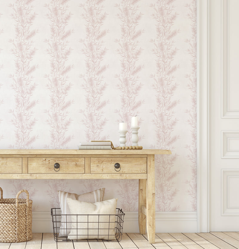 Native Botanica in Country Pink Wallpaper