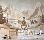 Wild West Wranglers Wallpaper Mural