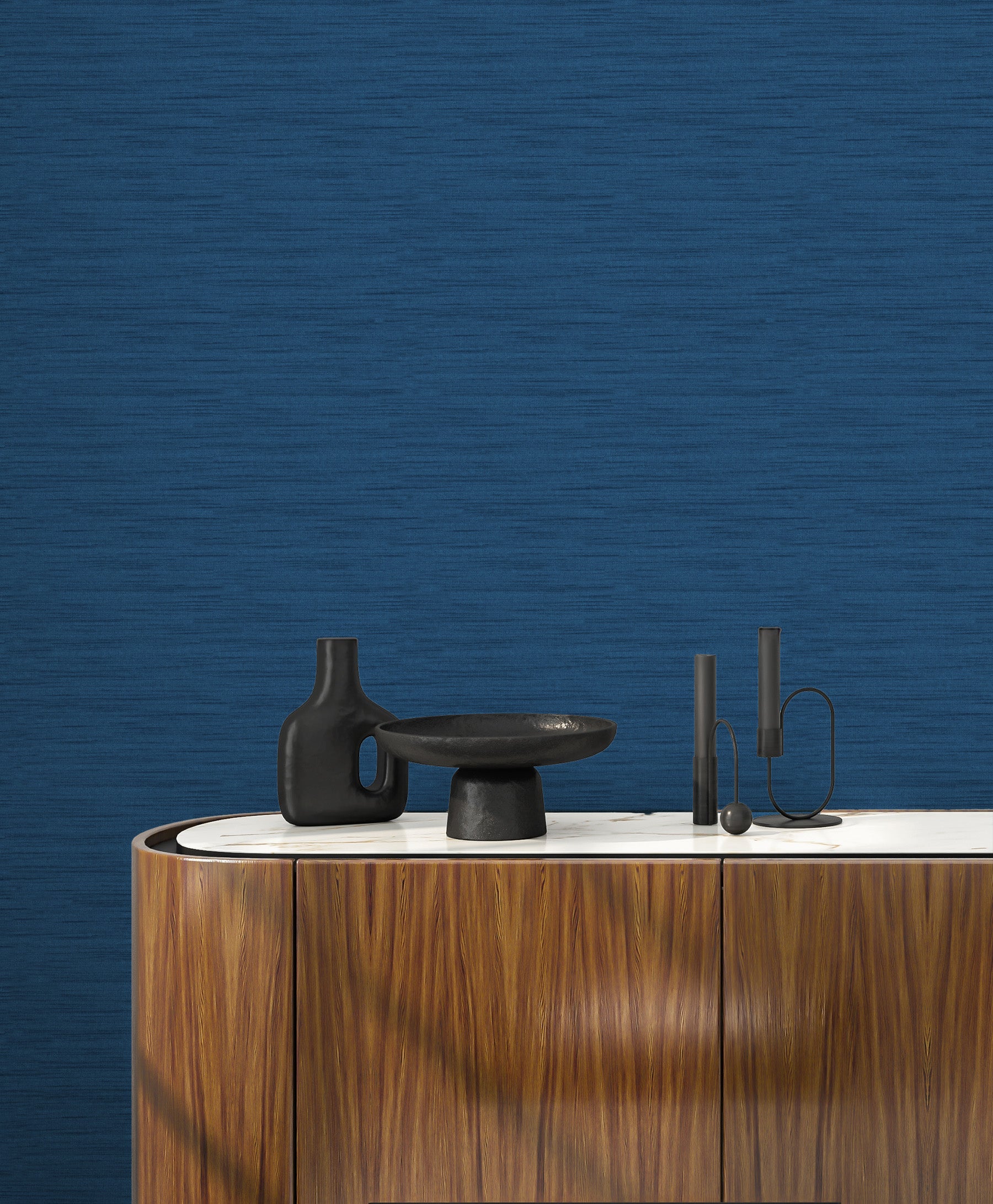 Soho in Aegean Blue Commercial Vinyl Wallcovering