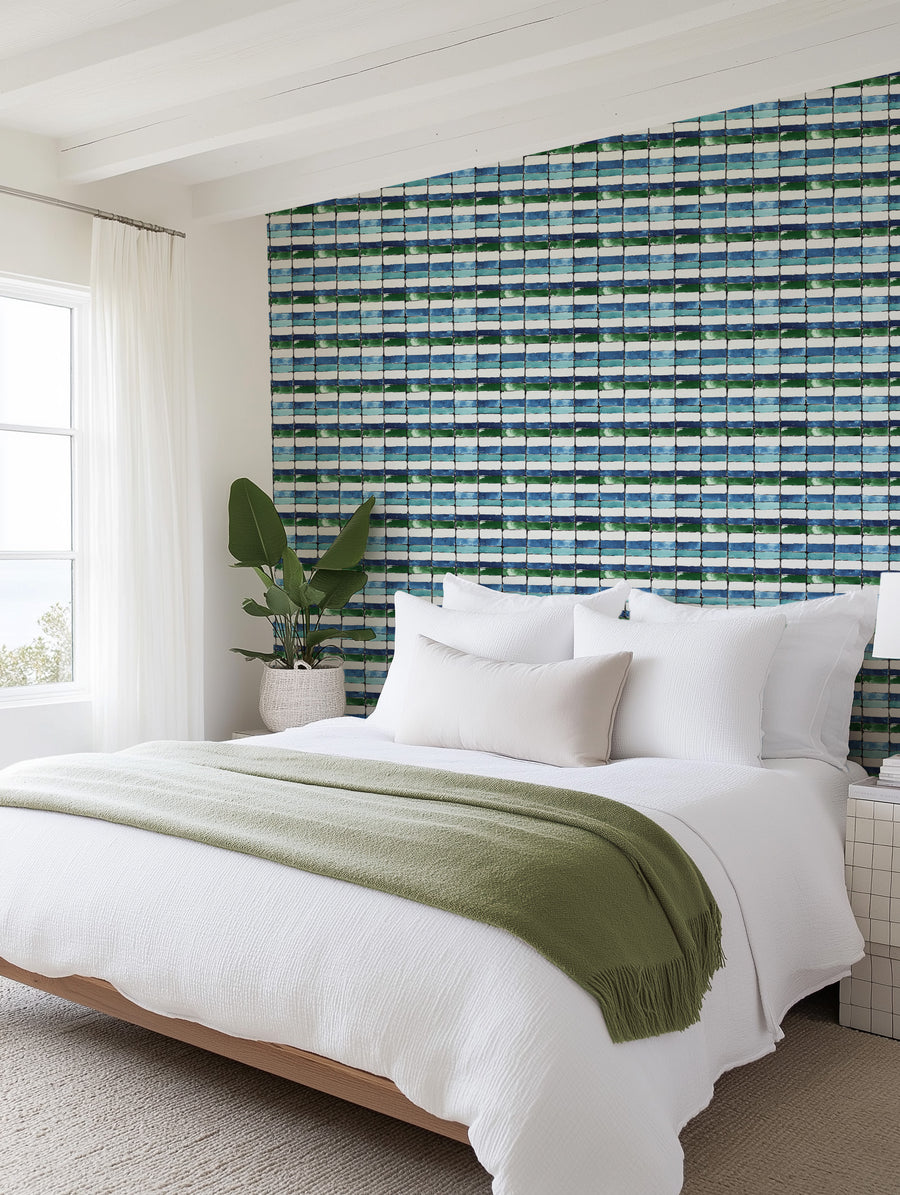 Dolcezza Wallpaper from Olive et Oriel where you can shop wallpaper and artworks online