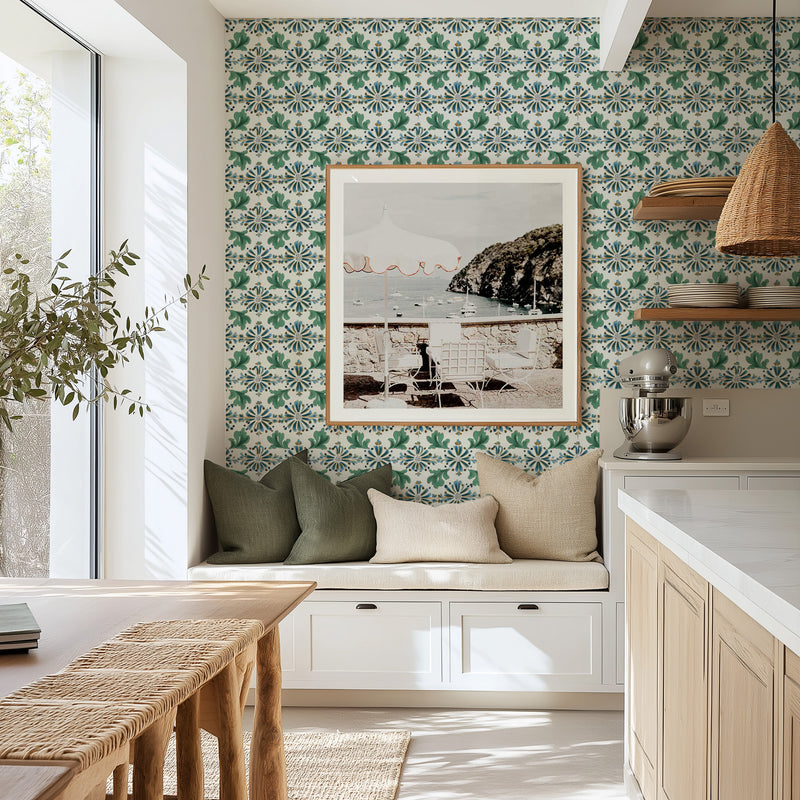 Lago Como Wallpaper from Olive et Oriel where you can shop wallpaper and artworks online