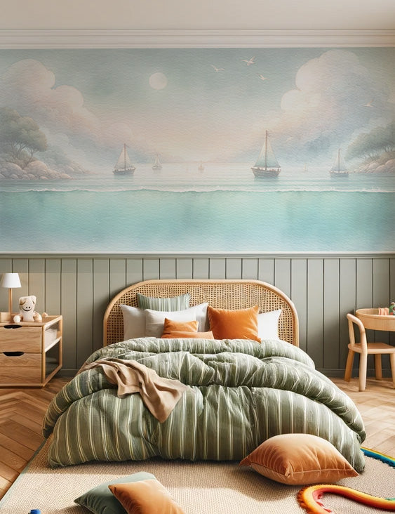 Sailing into Serenity Wallpaper