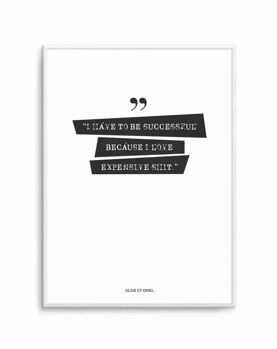 Success 101 | 2 Colour Options Art Print-PRINT-Olive et Oriel-Olive et Oriel-Buy-Australian-Art-Prints-Online-with-Olive-et-Oriel-Your-Artwork-Specialists-Austrailia-Decorate-With-Coastal-Photo-Wall-Art-Prints-From-Our-Beach-House-Artwork-Collection-Fine-Poster-and-Framed-Artwork
