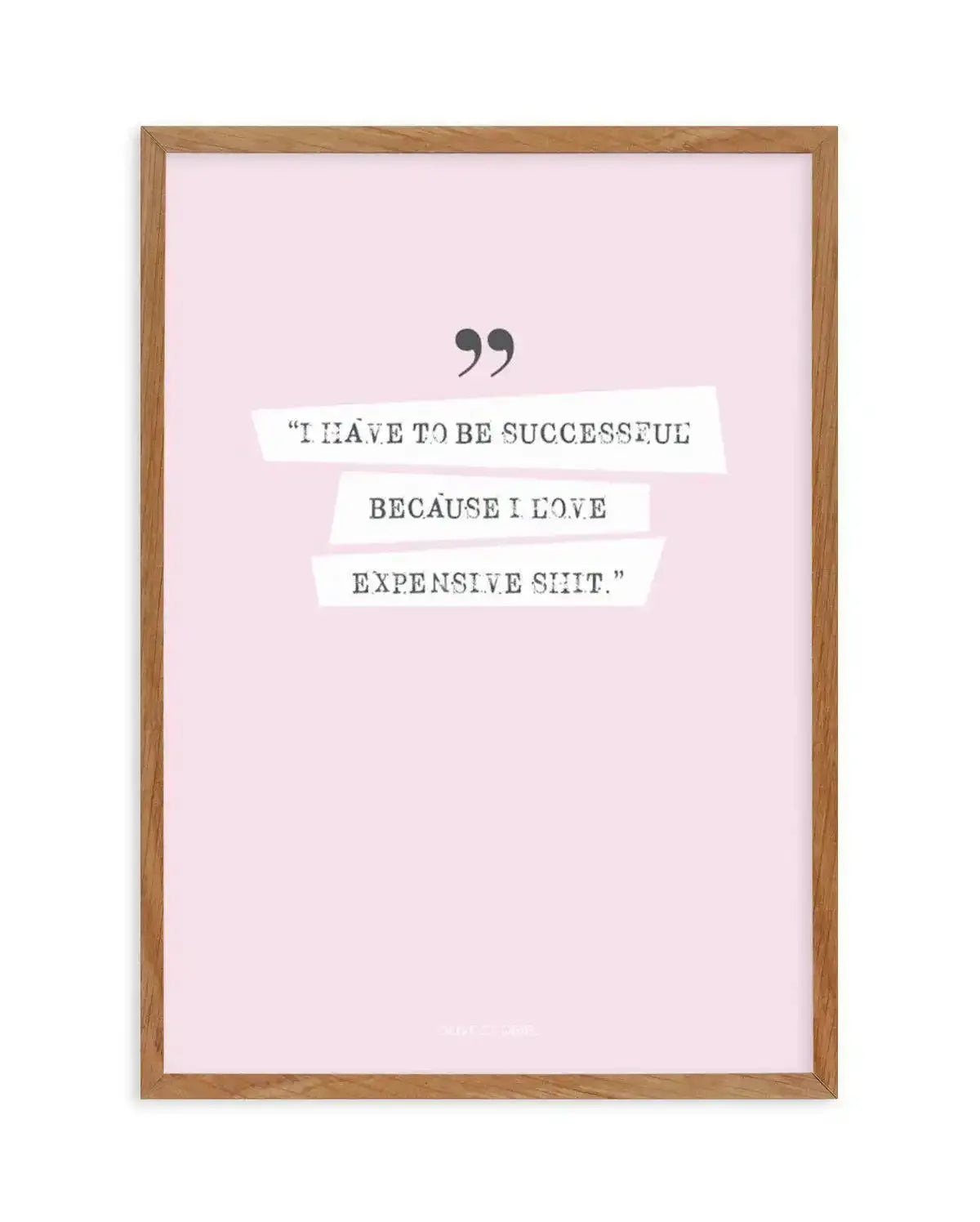 Success 101 | 2 Colour Options Art Print-PRINT-Olive et Oriel-Olive et Oriel-50x70 cm | 19.6" x 27.5"-Walnut-With White Border-Buy-Australian-Art-Prints-Online-with-Olive-et-Oriel-Your-Artwork-Specialists-Austrailia-Decorate-With-Coastal-Photo-Wall-Art-Prints-From-Our-Beach-House-Artwork-Collection-Fine-Poster-and-Framed-Artwork