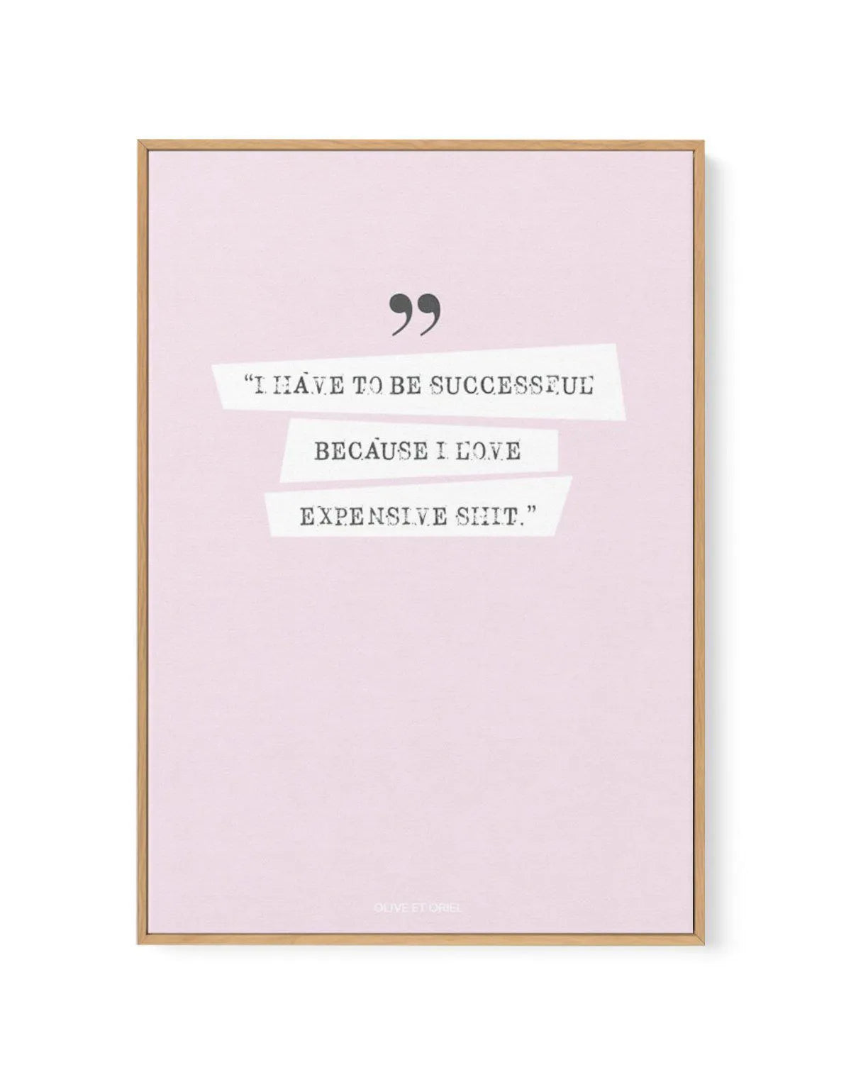 Success 101 | 2 Colour Options | Framed Canvas-CANVAS-You can shop wall art online with Olive et Oriel for everything from abstract art to fun kids wall art. Our beautiful modern art prints and canvas art are available from large canvas prints to wall art paintings and our proudly Australian artwork collection offers only the highest quality framed large wall art and canvas art Australia - You can buy fashion photography prints or Hampton print posters and paintings on canvas from Olive et Oriel