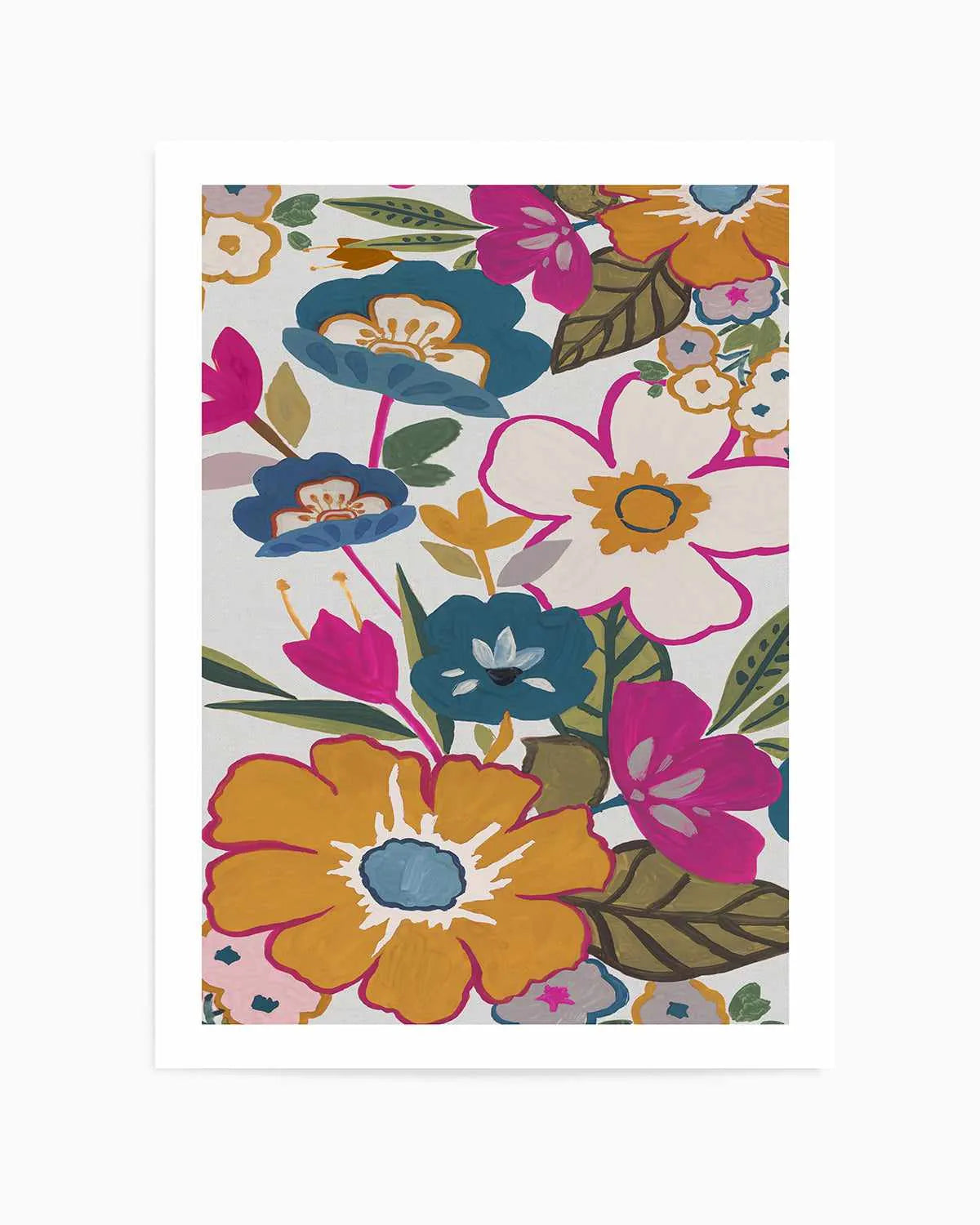 Summer Dusk I Art Print from Olive et Oriel where you can shop wallpaper and artworks online