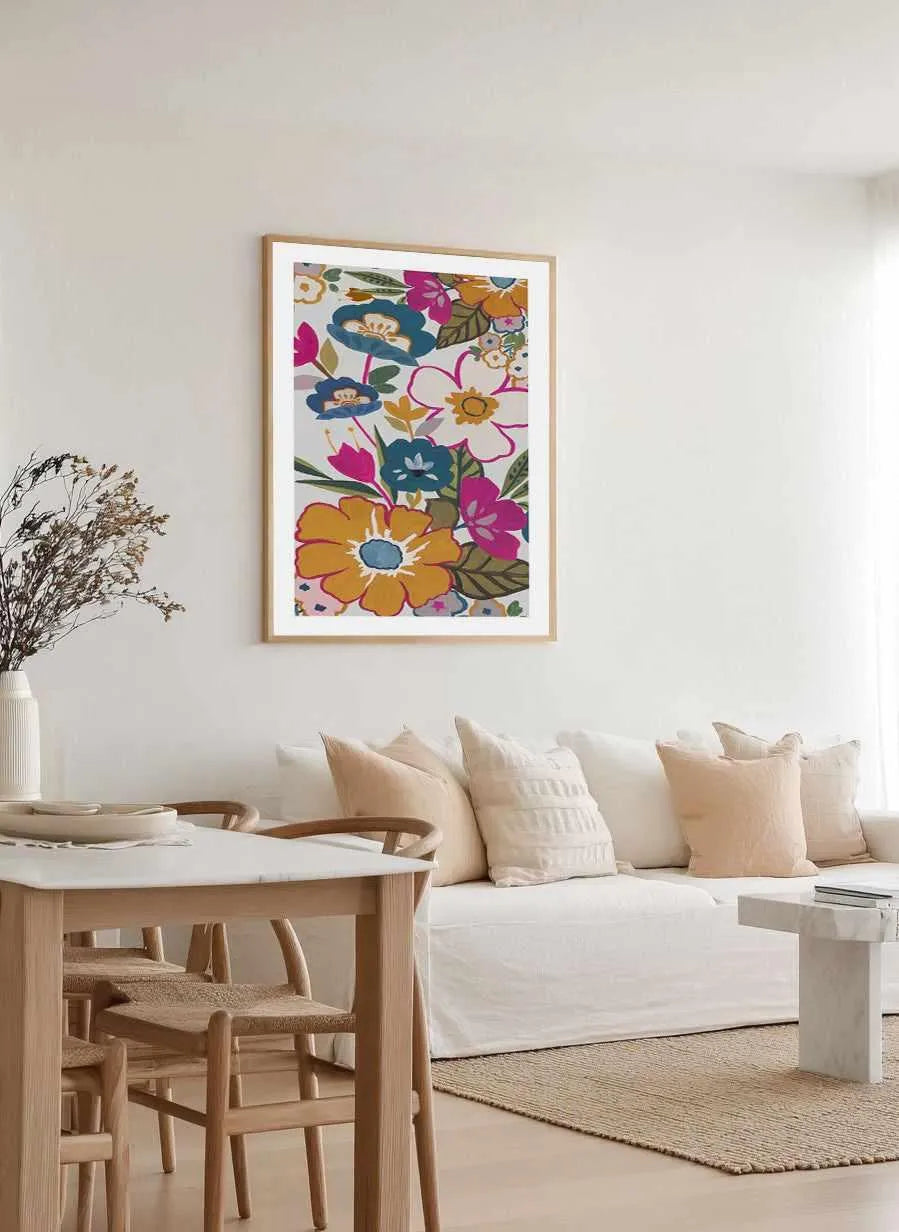 Summer Dusk I Art Print from Olive et Oriel where you can shop wallpaper and artworks online