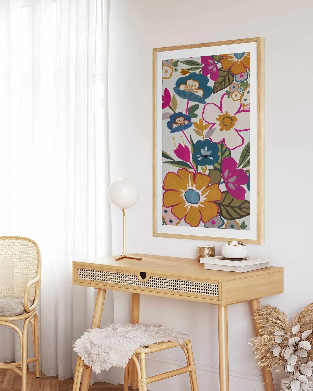 Summer Dusk I Art Print from Olive et Oriel where you can shop wallpaper and artworks online