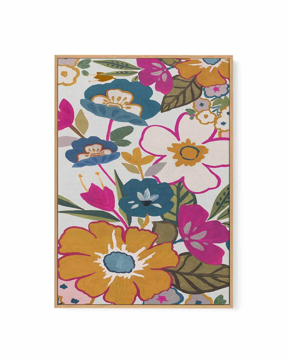 Summer Dusk I | Framed Canvas Art Print from Olive et Oriel where you can shop wallpaper and artworks online