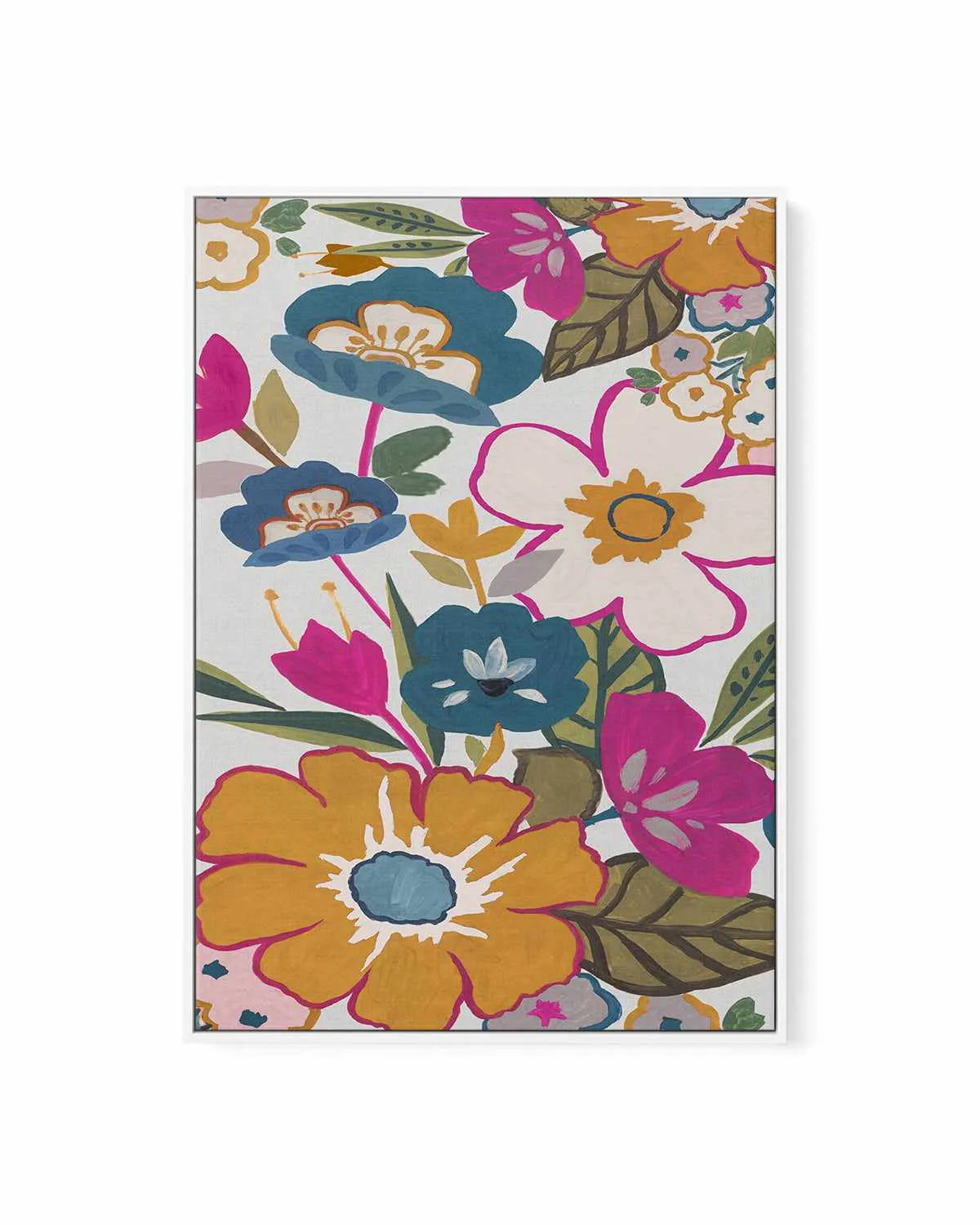 Summer Dusk I | Framed Canvas Art Print from Olive et Oriel where you can shop wallpaper and artworks online