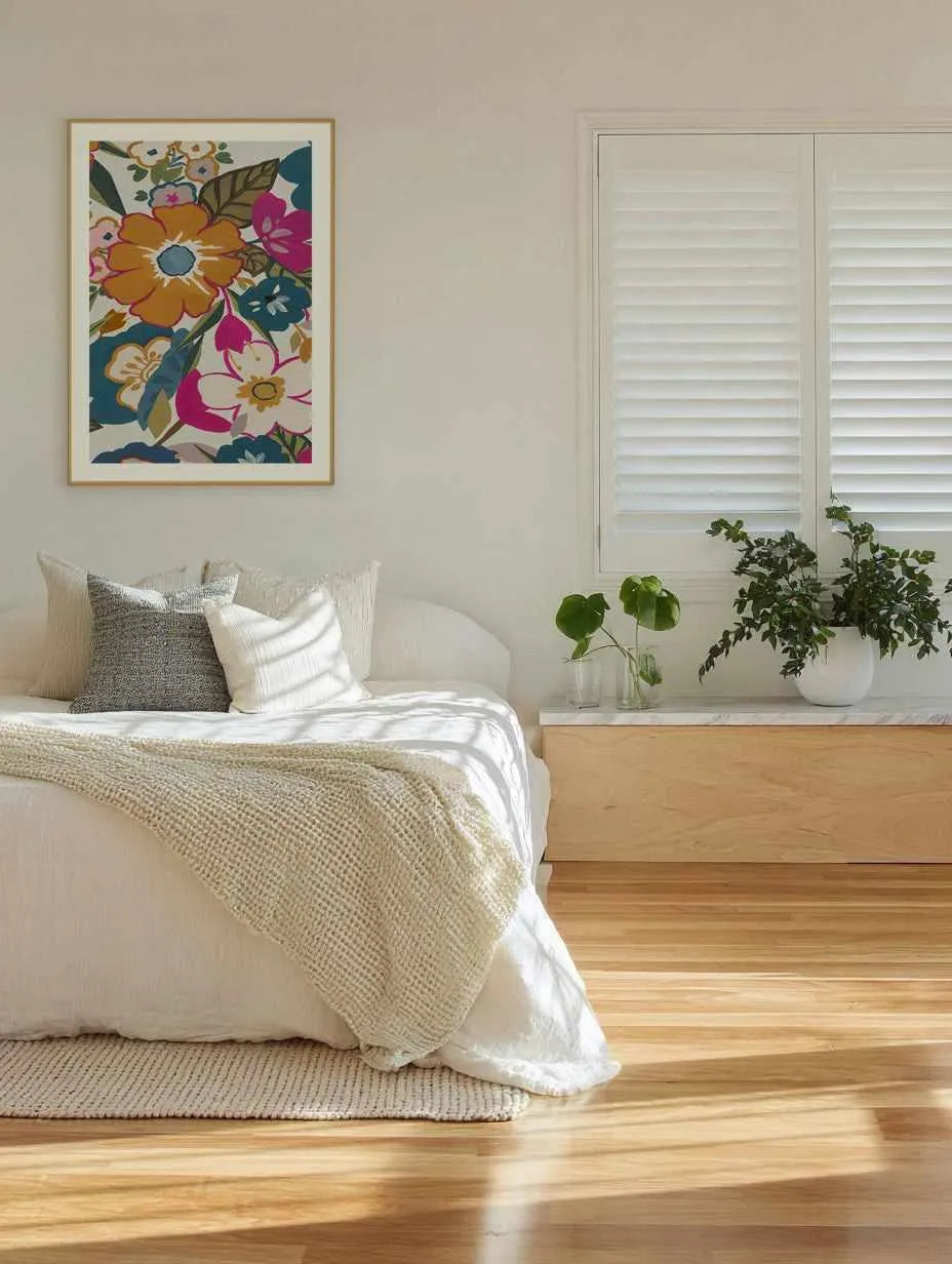 Summer Dusk II Art Print from Olive et Oriel where you can shop wallpaper and artworks online