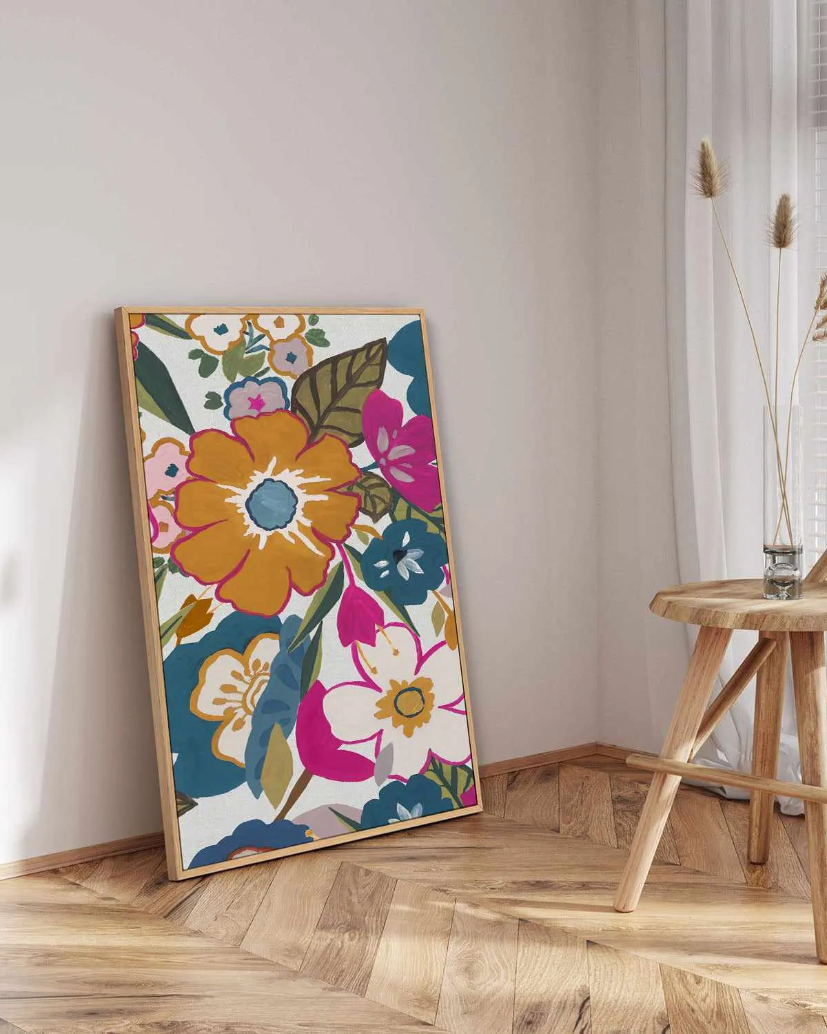 Summer Dusk II | Framed Canvas Art Print from Olive et Oriel where you can shop wallpaper and artworks online