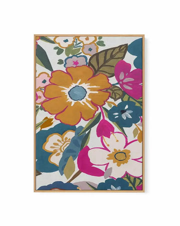 Summer Dusk II | Framed Canvas Art Print from Olive et Oriel where you can shop wallpaper and artworks online