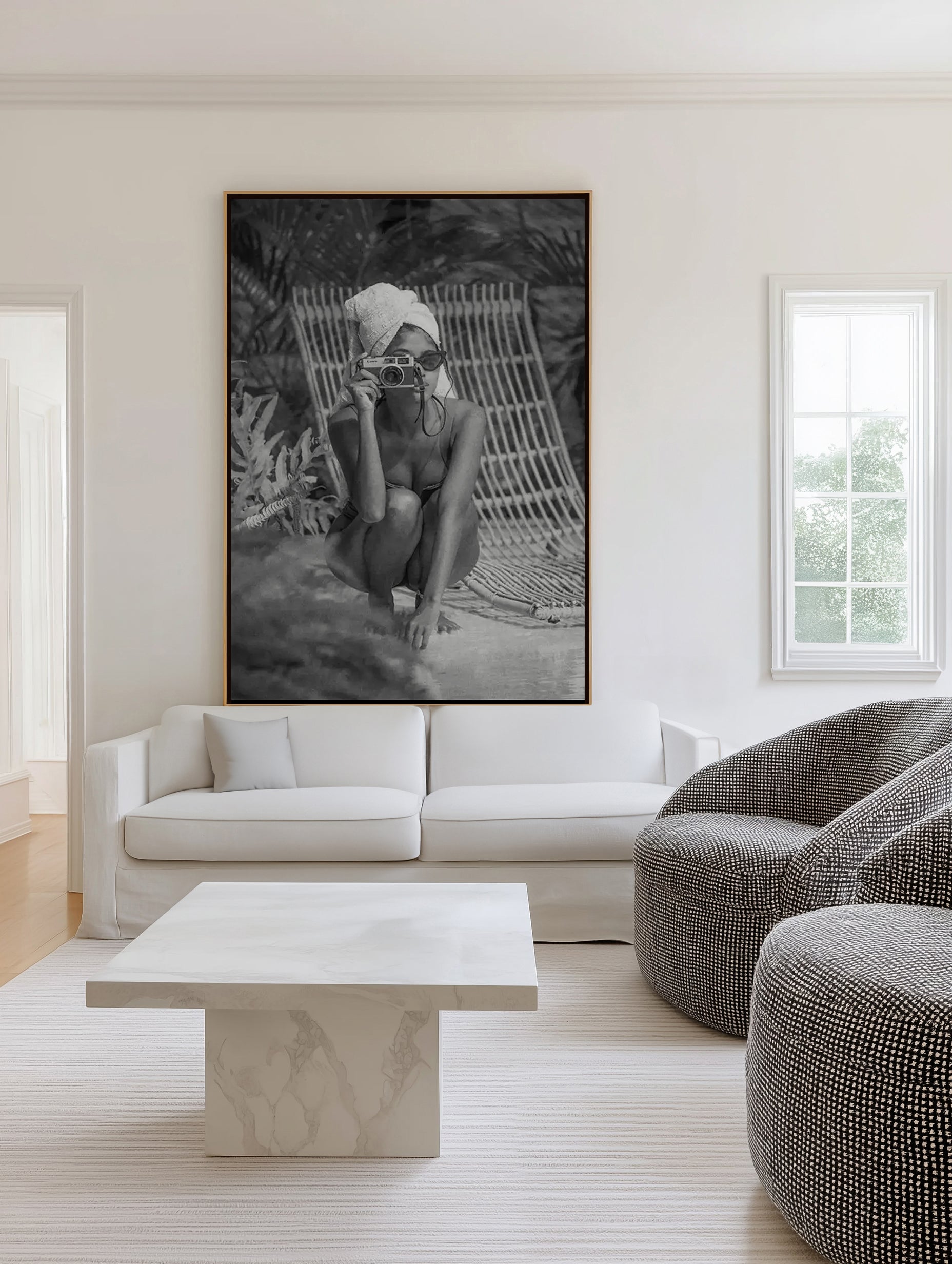 Summer of Love II by Mario Stefanelli | Framed Canvas Art Print
