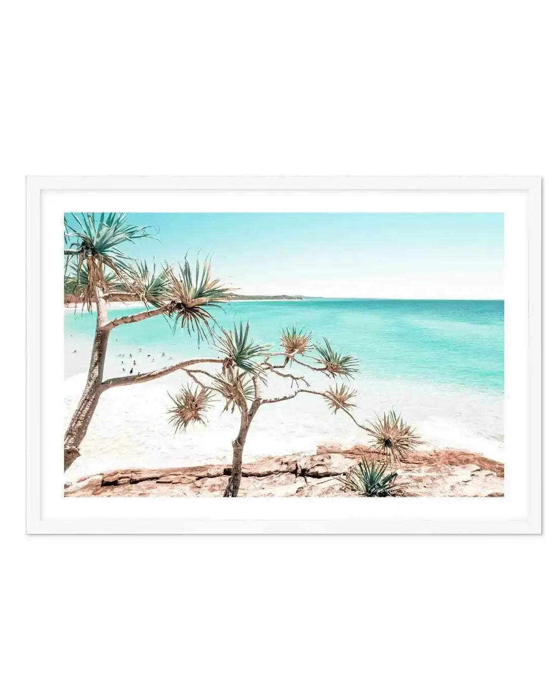 Summer on Stradbroke Art Print-PRINT-Olive et Oriel-Olive et Oriel-A5 | 5.8" x 8.3" | 14.8 x 21cm-White-With White Border-Buy-Australian-Art-Prints-Online-with-Olive-et-Oriel-Your-Artwork-Specialists-Austrailia-Decorate-With-Coastal-Photo-Wall-Art-Prints-From-Our-Beach-House-Artwork-Collection-Fine-Poster-and-Framed-Artwork