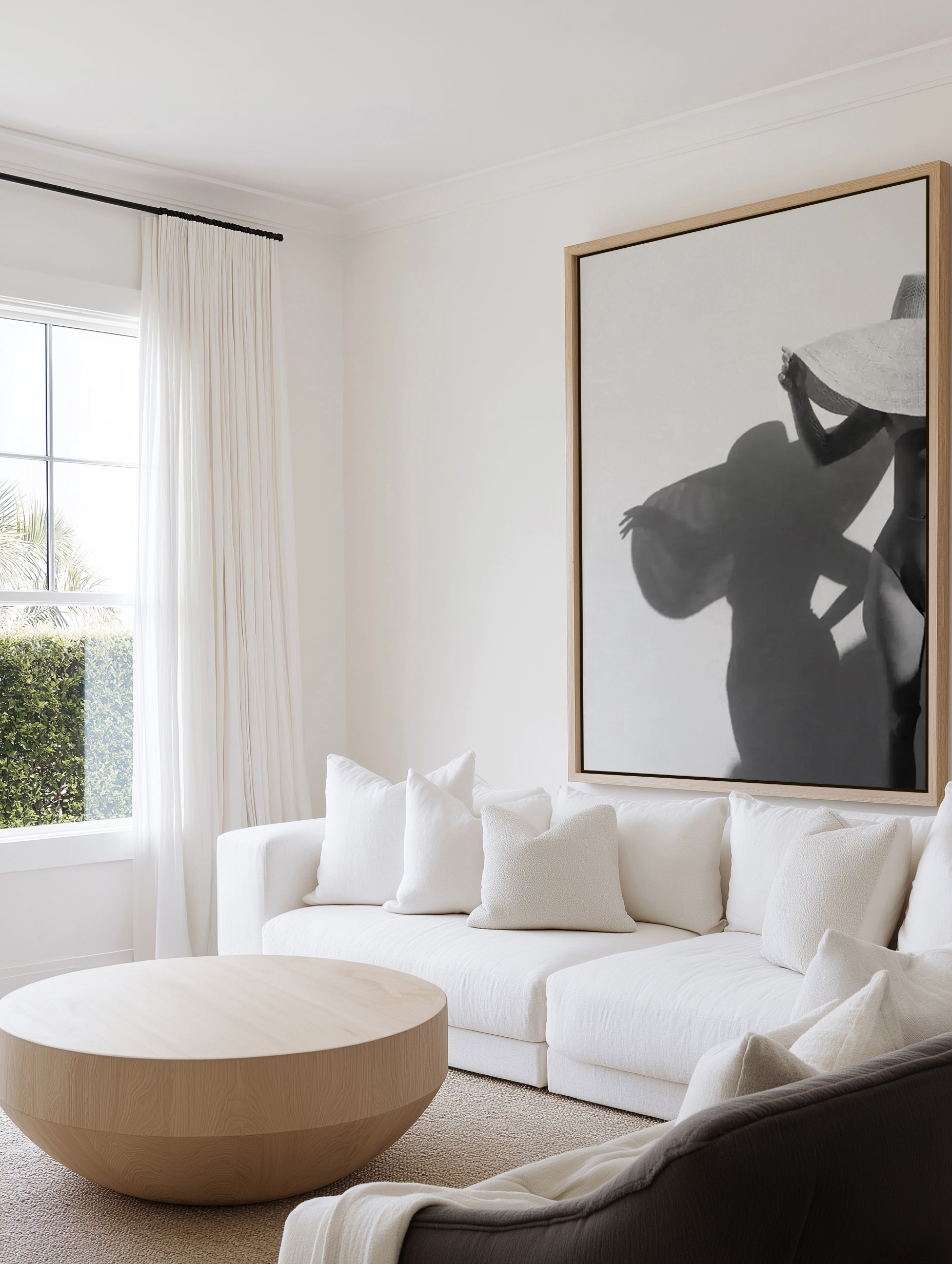 Summer Silhouettes by Mario Stefanelli | Framed Canvas Art Print