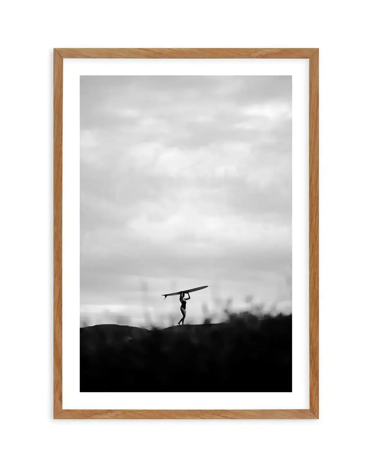 Summer Storm I by Mario Stefanelli Art Print-PRINT-Olive et Oriel-Mario Stefanelli-50x70 cm | 19.6" x 27.5"-Walnut-With White Border-Buy-Australian-Art-Prints-Online-with-Olive-et-Oriel-Your-Artwork-Specialists-Austrailia-Decorate-With-Coastal-Photo-Wall-Art-Prints-From-Our-Beach-House-Artwork-Collection-Fine-Poster-and-Framed-Artwork