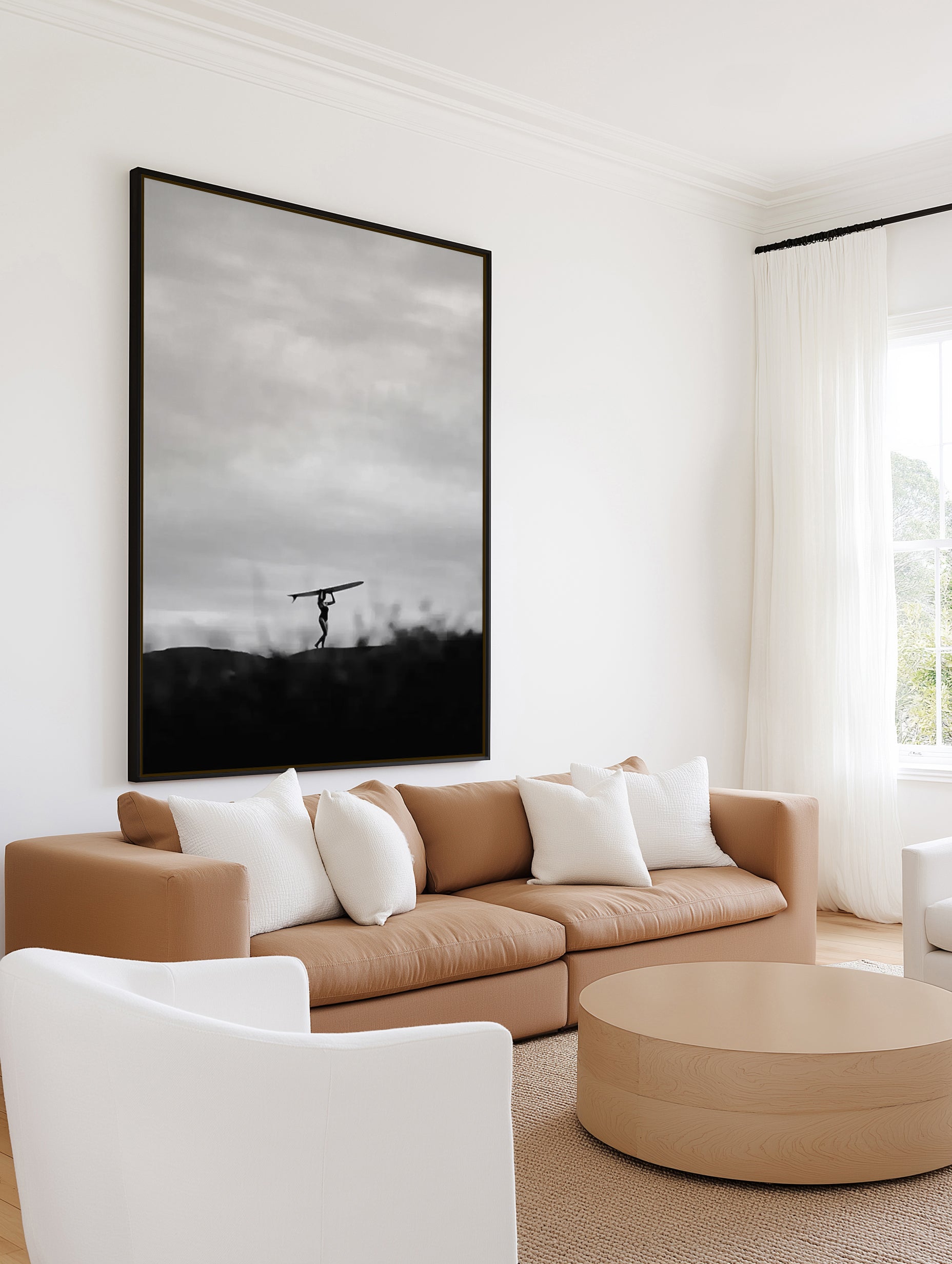 Summer Storm I by Mario Stefanelli | Framed Canvas Art Print