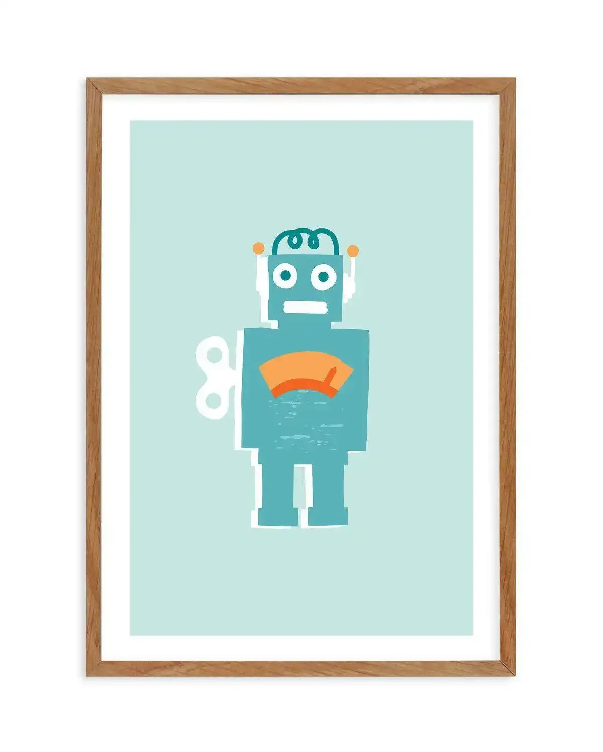 Super Robot Art Print-PRINT-Olive et Oriel-Olive et Oriel-Buy-Australian-Art-Prints-Online-with-Olive-et-Oriel-Your-Artwork-Specialists-Austrailia-Decorate-With-Coastal-Photo-Wall-Art-Prints-From-Our-Beach-House-Artwork-Collection-Fine-Poster-and-Framed-Artwork