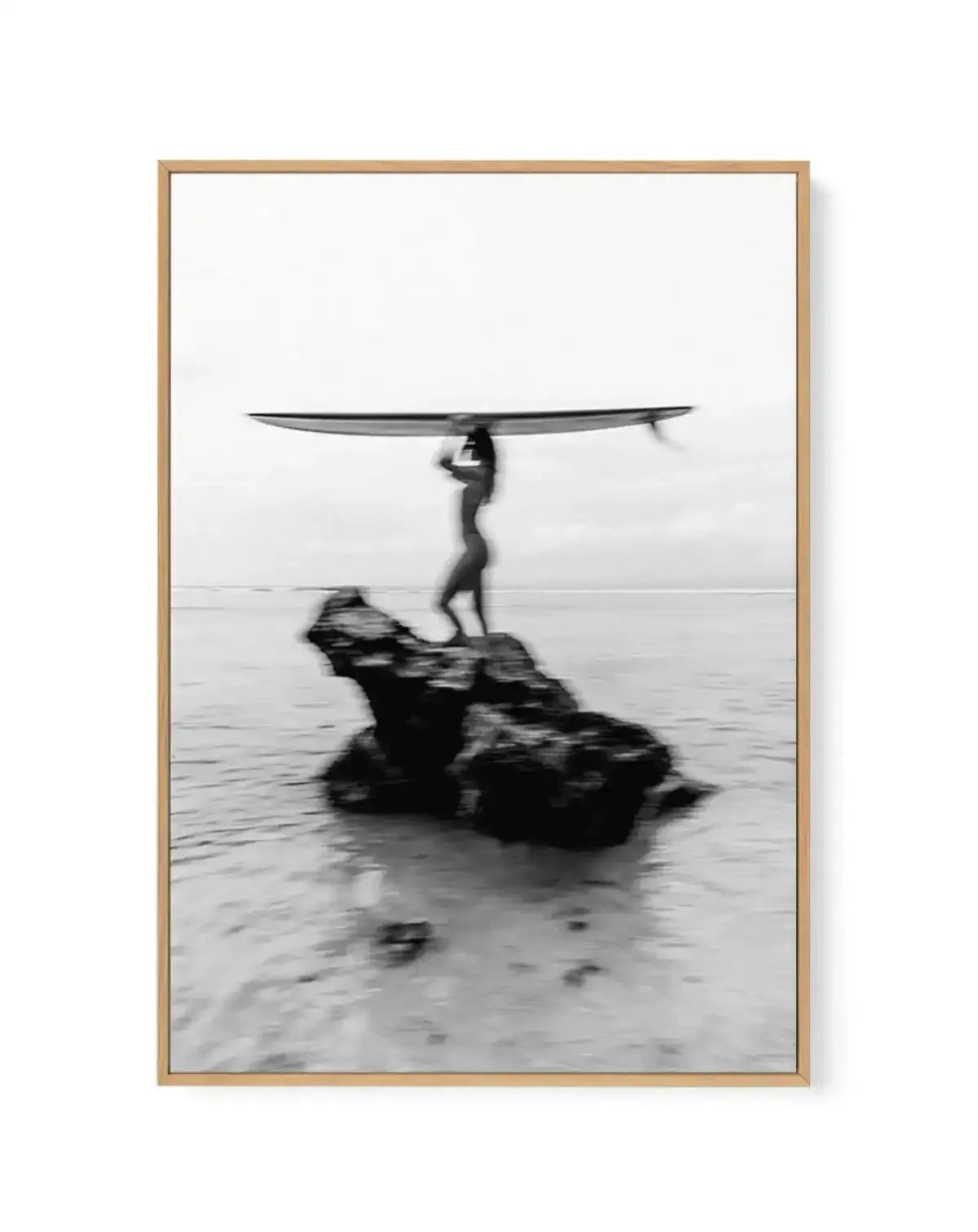 Surf Check by Mario Stefanelli | Framed Canvas-CANVAS-You can shop wall art online with Olive et Oriel for everything from abstract art to fun kids wall art. Our beautiful modern art prints and canvas art are available from large canvas prints to wall art paintings and our proudly Australian artwork collection offers only the highest quality framed large wall art and canvas art Australia - You can buy fashion photography prints or Hampton print posters and paintings on canvas from Olive et Oriel