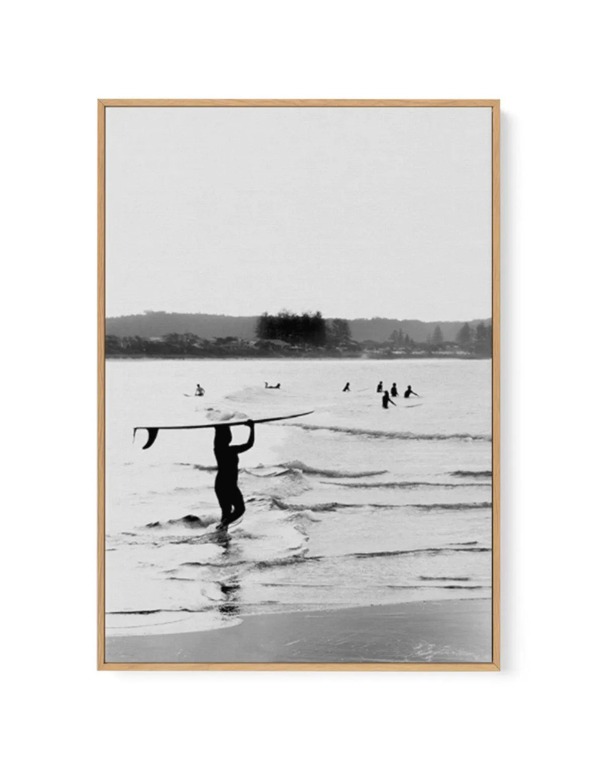Surfer Girl | Byron Bay | Framed Canvas-CANVAS-You can shop wall art online with Olive et Oriel for everything from abstract art to fun kids wall art. Our beautiful modern art prints and canvas art are available from large canvas prints to wall art paintings and our proudly Australian artwork collection offers only the highest quality framed large wall art and canvas art Australia - You can buy fashion photography prints or Hampton print posters and paintings on canvas from Olive et Oriel and ha