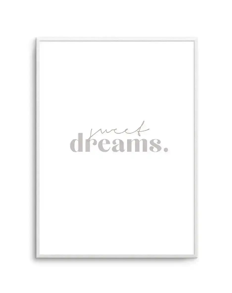 Sweet Dreams Art Print-PRINT-Olive et Oriel-Olive et Oriel-A5 | 5.8" x 8.3" | 14.8 x 21cm-Unframed Art Print-With White Border-Buy-Australian-Art-Prints-Online-with-Olive-et-Oriel-Your-Artwork-Specialists-Austrailia-Decorate-With-Coastal-Photo-Wall-Art-Prints-From-Our-Beach-House-Artwork-Collection-Fine-Poster-and-Framed-Artwork