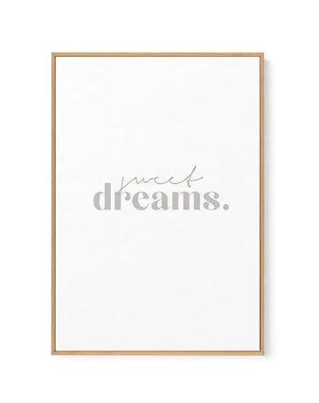 Sweet Dreams | Framed Canvas-CANVAS-You can shop wall art online with Olive et Oriel for everything from abstract art to fun kids wall art. Our beautiful modern art prints and canvas art are available from large canvas prints to wall art paintings and our proudly Australian artwork collection offers only the highest quality framed large wall art and canvas art Australia - You can buy fashion photography prints or Hampton print posters and paintings on canvas from Olive et Oriel and have them del