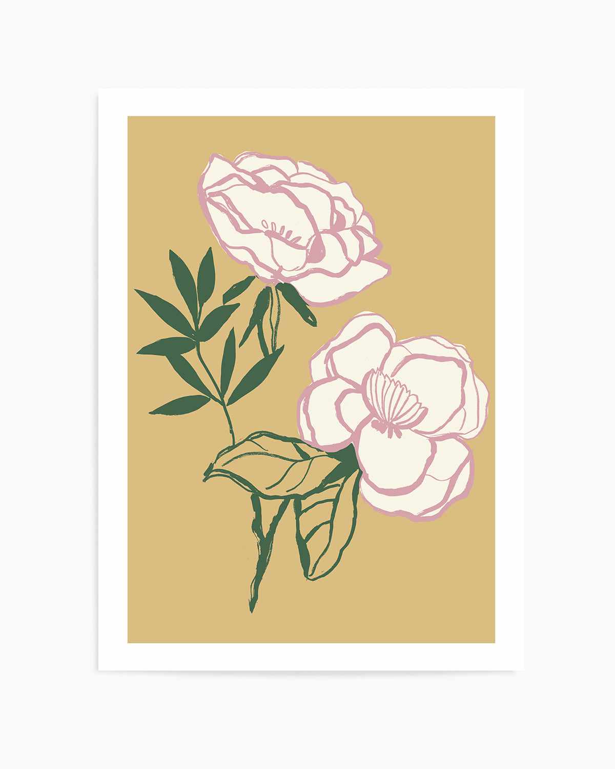 Sweet Peonies Art Print