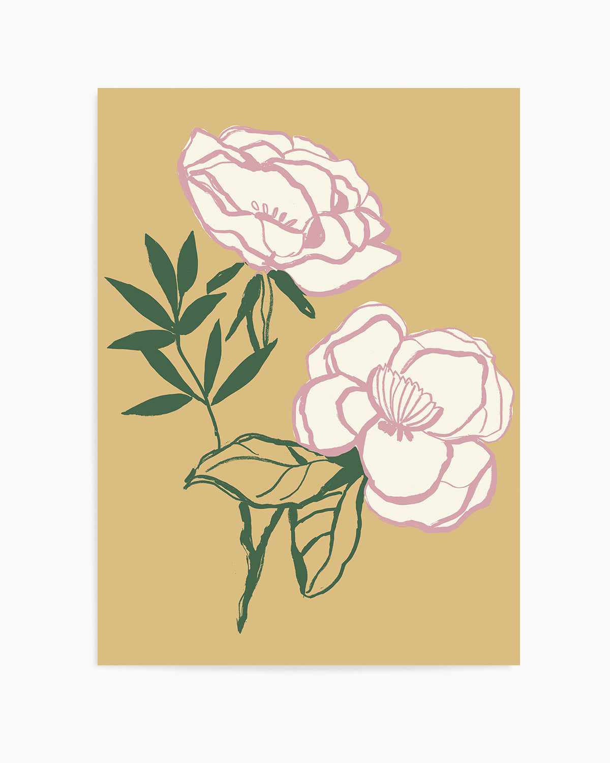 Sweet Peonies Art Print