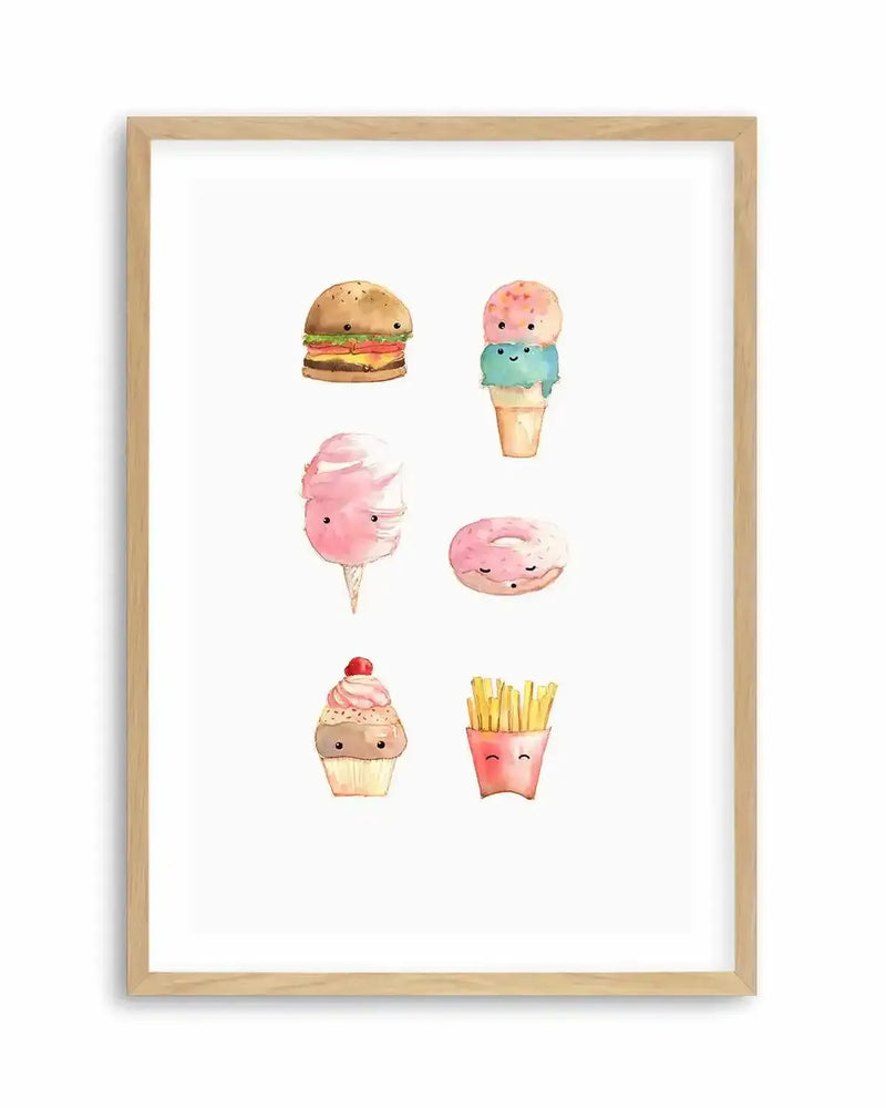 Sweet Shop Art Print from Olive et Oriel where you can shop wallpaper and artworks online