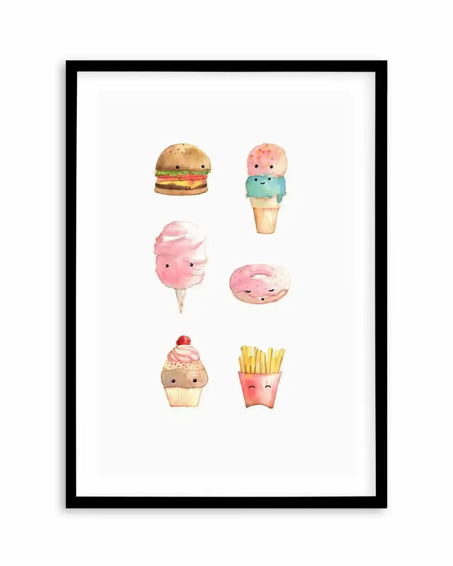 Sweet Shop Art Print from Olive et Oriel where you can shop wallpaper and artworks online