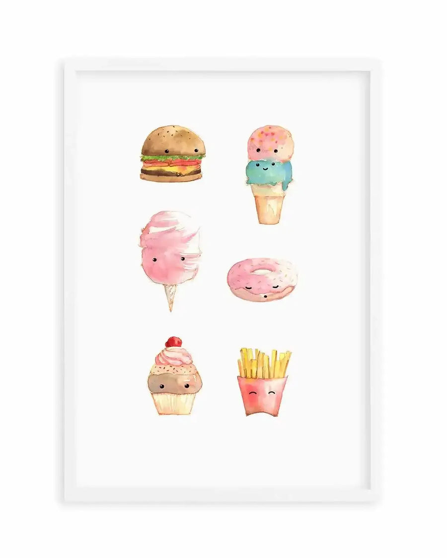 Sweet Shop Art Print from Olive et Oriel where you can shop wallpaper and artworks online