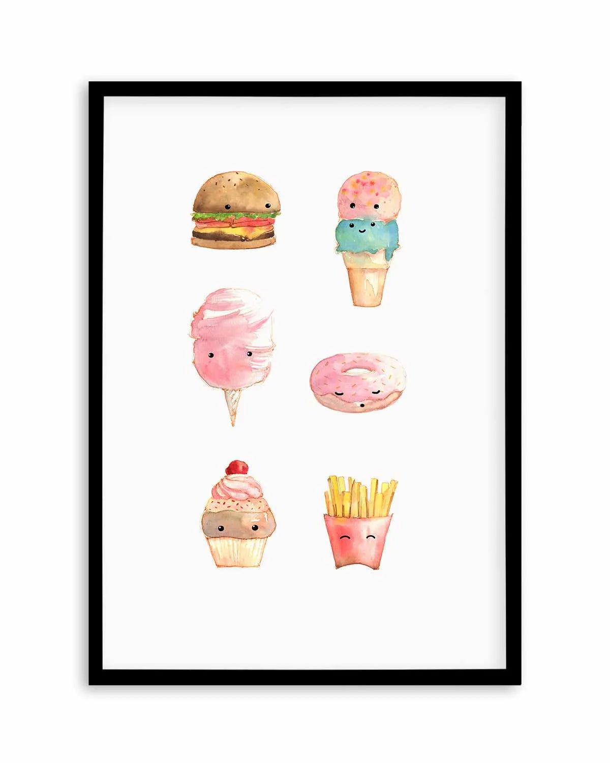 Sweet Shop Art Print from Olive et Oriel where you can shop wallpaper and artworks online