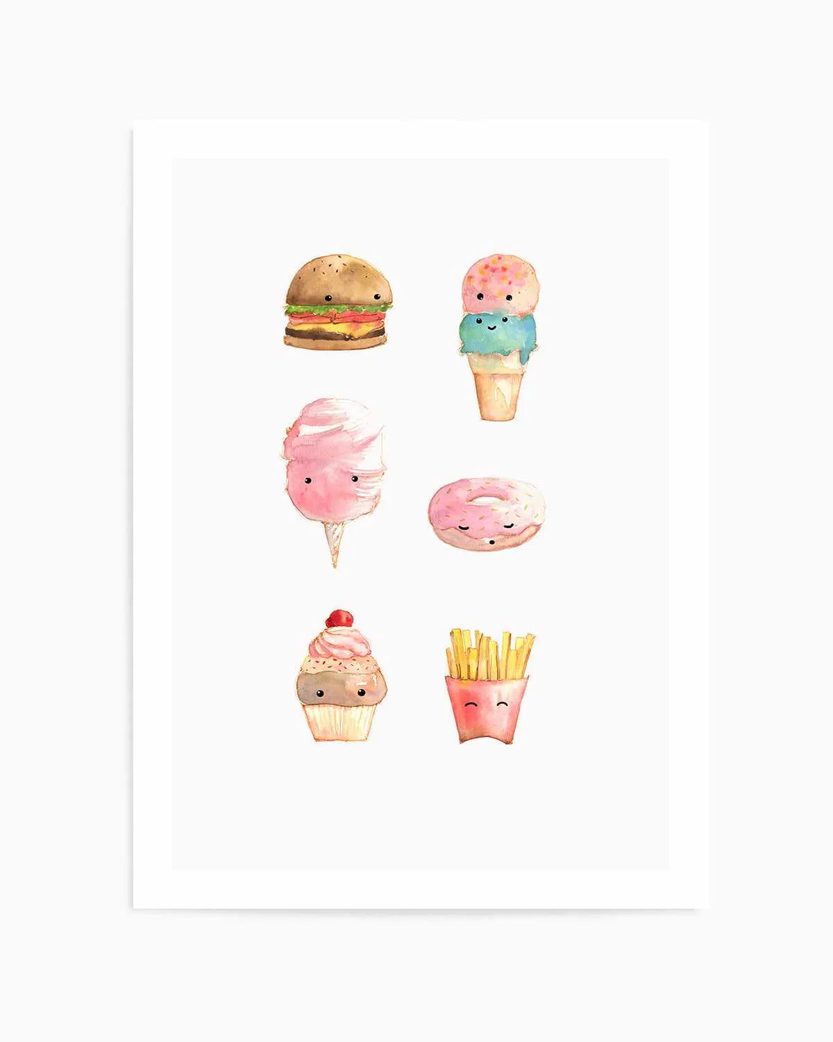 Sweet Shop Art Print from Olive et Oriel where you can shop wallpaper and artworks online
