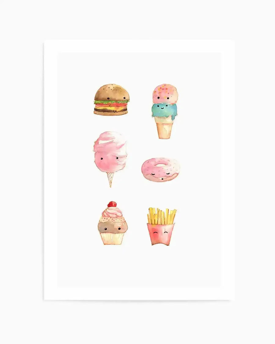 Sweet Shop Art Print from Olive et Oriel where you can shop wallpaper and artworks online