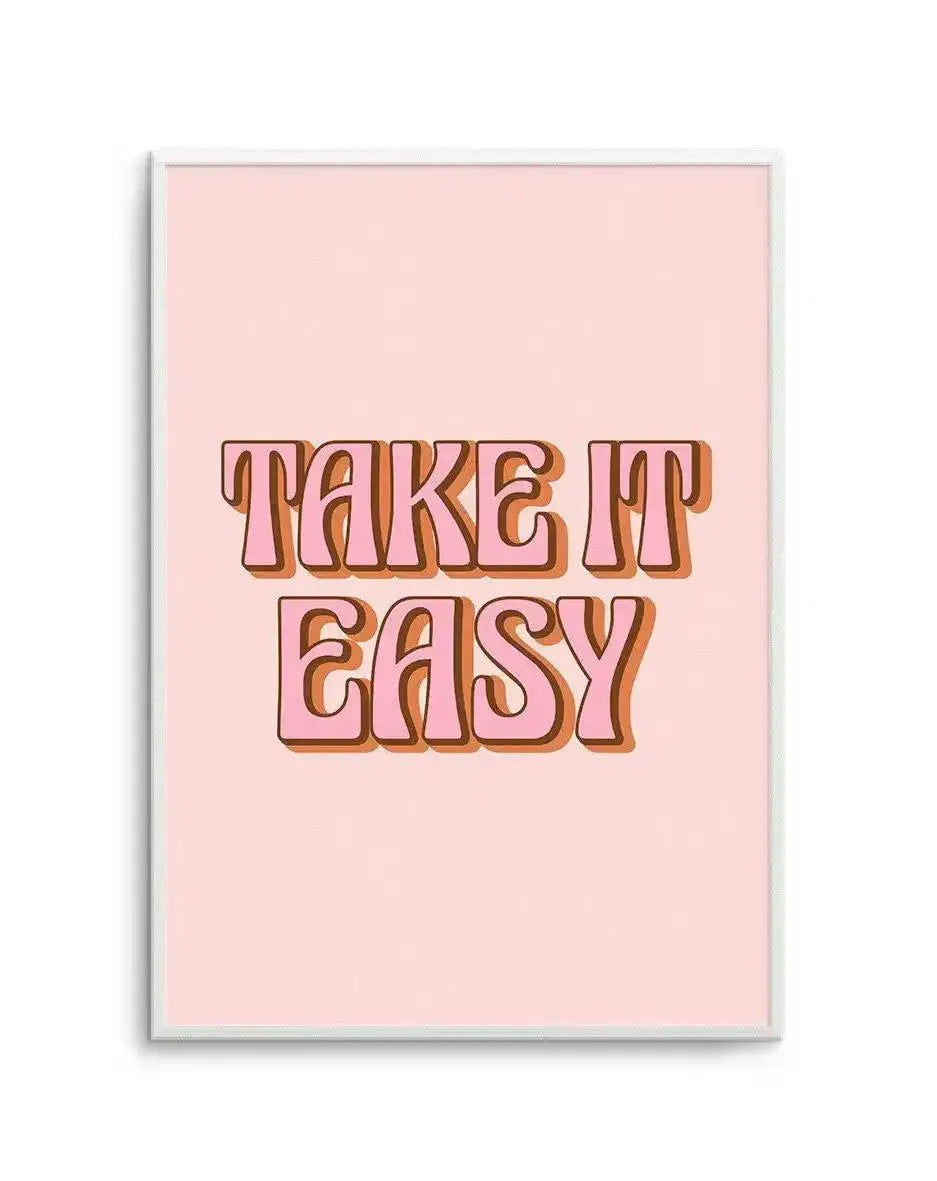 Take It Easy Art Print-PRINT-Olive et Oriel-Olive et Oriel-A5 | 5.8" x 8.3" | 14.8 x 21cm-Unframed Art Print-With White Border-Buy-Australian-Art-Prints-Online-with-Olive-et-Oriel-Your-Artwork-Specialists-Austrailia-Decorate-With-Coastal-Photo-Wall-Art-Prints-From-Our-Beach-House-Artwork-Collection-Fine-Poster-and-Framed-Artwork