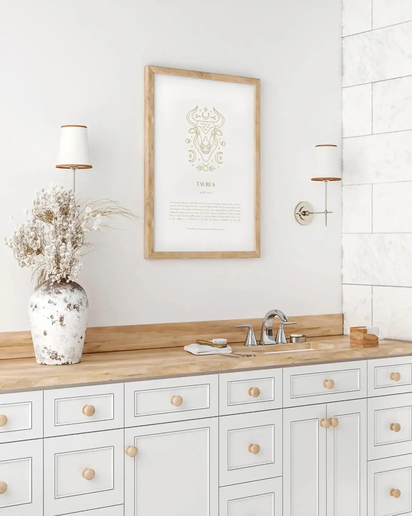 Taurus | Celestial Zodiac Art Print-PRINT-Olive et Oriel-Olive et Oriel-Buy-Australian-Art-Prints-Online-with-Olive-et-Oriel-Your-Artwork-Specialists-Austrailia-Decorate-With-Coastal-Photo-Wall-Art-Prints-From-Our-Beach-House-Artwork-Collection-Fine-Poster-and-Framed-Artwork