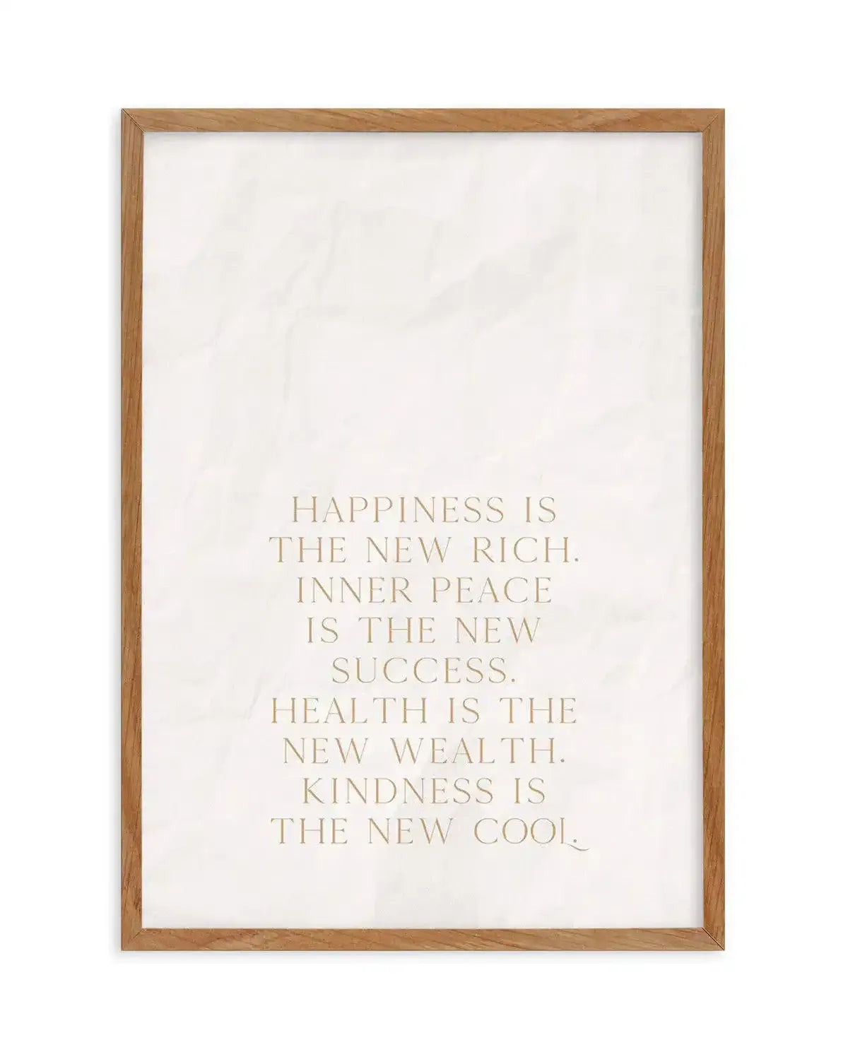 The New Rich Art Print-PRINT-Olive et Oriel-Olive et Oriel-50x70 cm | 19.6" x 27.5"-Walnut-With White Border-Buy-Australian-Art-Prints-Online-with-Olive-et-Oriel-Your-Artwork-Specialists-Austrailia-Decorate-With-Coastal-Photo-Wall-Art-Prints-From-Our-Beach-House-Artwork-Collection-Fine-Poster-and-Framed-Artwork