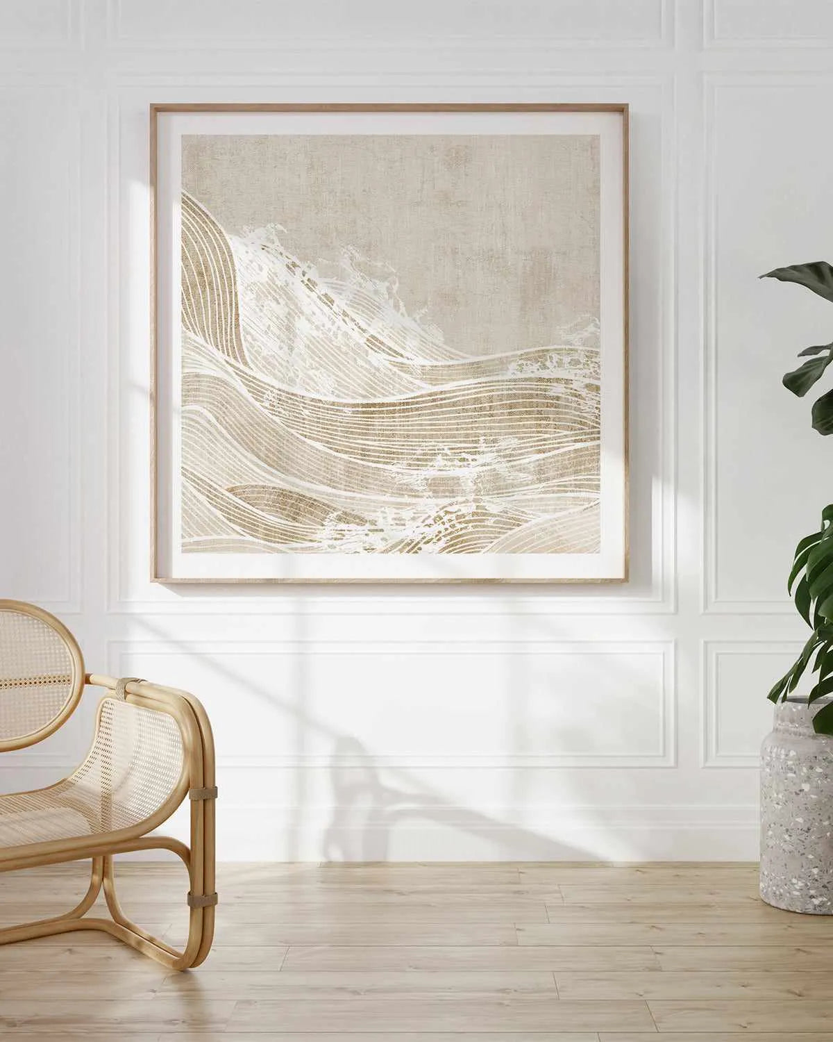 Tidal Waves I Art Print from Olive et Oriel where you can shop wallpaper and artworks online