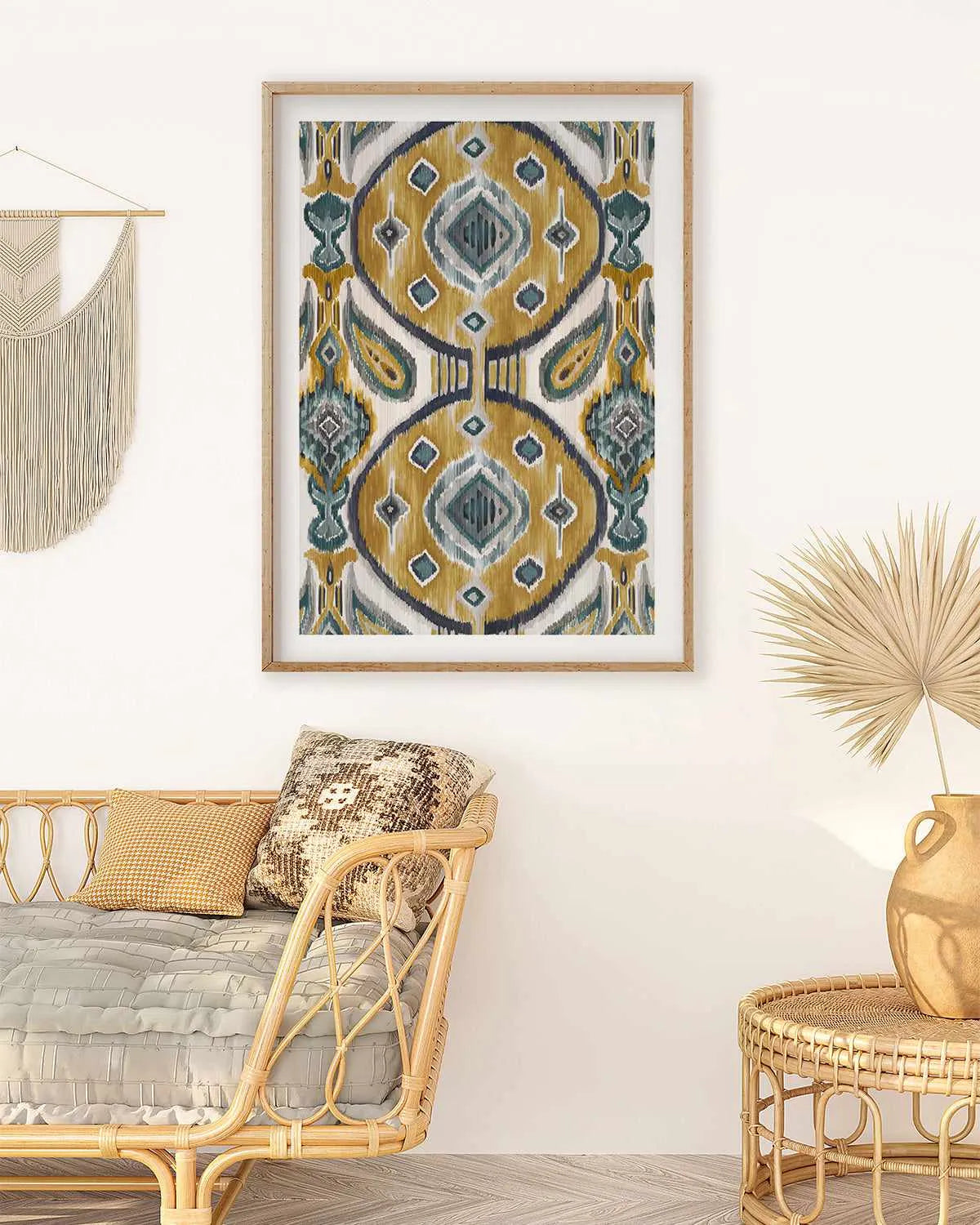 Tile Decor Art Print from Olive et Oriel where you can shop wallpaper and artworks online