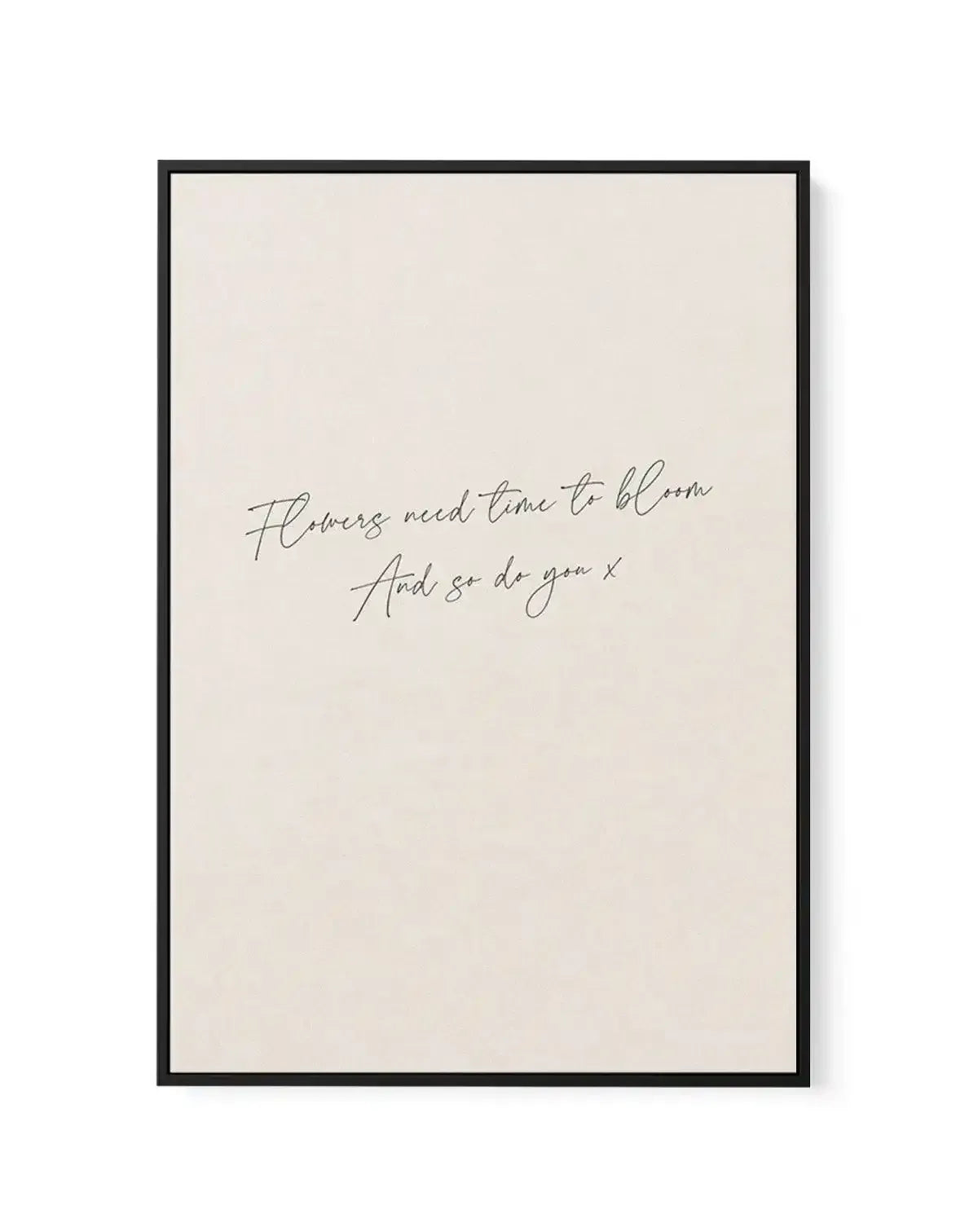 Time to Bloom | Framed Canvas-CANVAS-You can shop wall art online with Olive et Oriel for everything from abstract art to fun kids wall art. Our beautiful modern art prints and canvas art are available from large canvas prints to wall art paintings and our proudly Australian artwork collection offers only the highest quality framed large wall art and canvas art Australia - You can buy fashion photography prints or Hampton print posters and paintings on canvas from Olive et Oriel and have them de