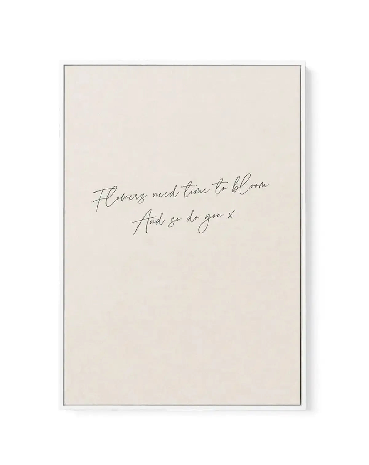 Time to Bloom | Framed Canvas-CANVAS-You can shop wall art online with Olive et Oriel for everything from abstract art to fun kids wall art. Our beautiful modern art prints and canvas art are available from large canvas prints to wall art paintings and our proudly Australian artwork collection offers only the highest quality framed large wall art and canvas art Australia - You can buy fashion photography prints or Hampton print posters and paintings on canvas from Olive et Oriel and have them de