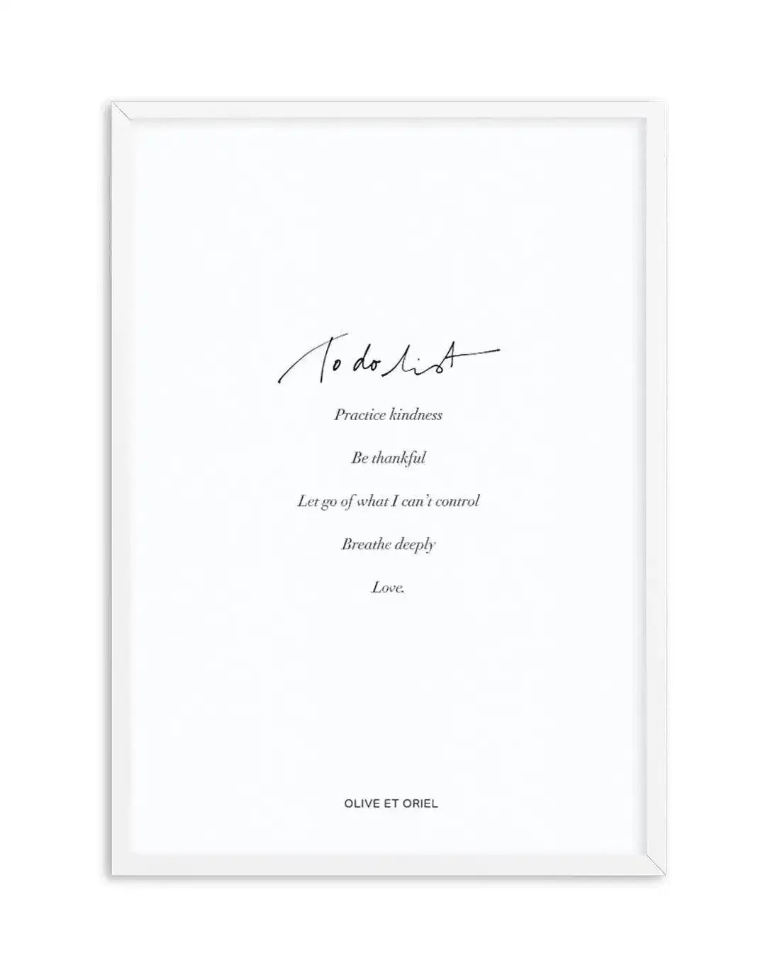 To Do List Art Print-PRINT-Olive et Oriel-Olive et Oriel-A3 | 11.7" x 16.5" | 29.7 x 42 cm-White-With White Border-Buy-Australian-Art-Prints-Online-with-Olive-et-Oriel-Your-Artwork-Specialists-Austrailia-Decorate-With-Coastal-Photo-Wall-Art-Prints-From-Our-Beach-House-Artwork-Collection-Fine-Poster-and-Framed-Artwork