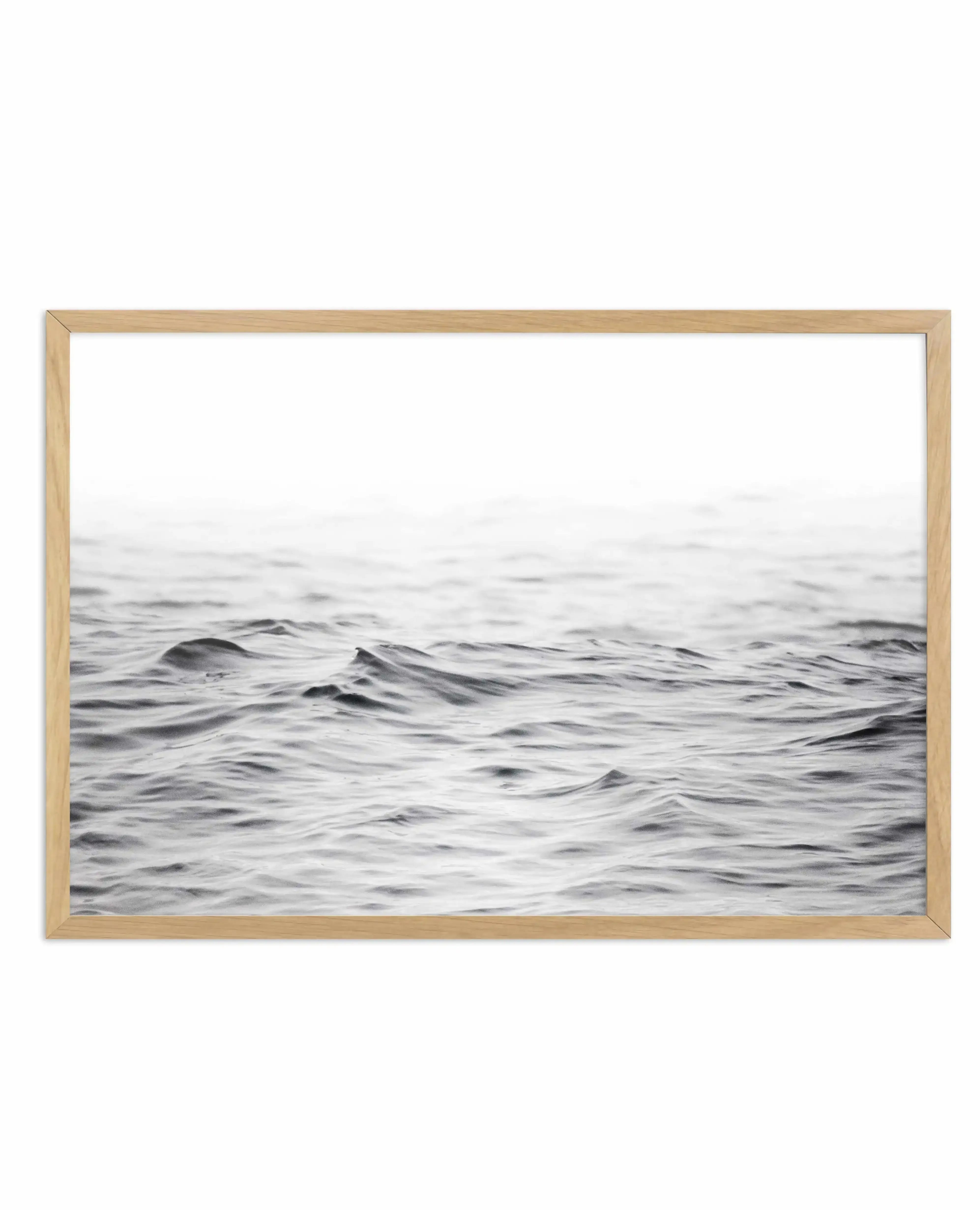 To The Horizon | LS Art Print-PRINT-Olive et Oriel-Olive et Oriel-A4 | 8.3" x 11.7" | 21 x 29.7cm-Oak-With White Border-Buy-Australian-Art-Prints-Online-with-Olive-et-Oriel-Your-Artwork-Specialists-Austrailia-Decorate-With-Coastal-Photo-Wall-Art-Prints-From-Our-Beach-House-Artwork-Collection-Fine-Poster-and-Framed-Artwork