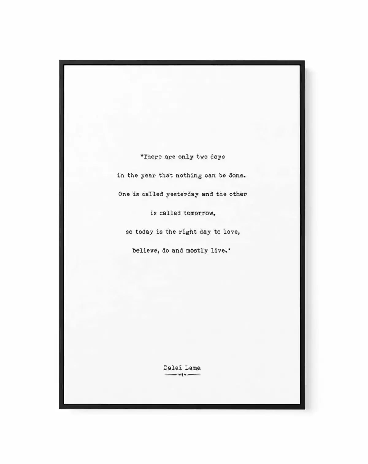 Today Is The Right Day | Framed Canvas-CANVAS-You can shop wall art online with Olive et Oriel for everything from abstract art to fun kids wall art. Our beautiful modern art prints and canvas art are available from large canvas prints to wall art paintings and our proudly Australian artwork collection offers only the highest quality framed large wall art and canvas art Australia - You can buy fashion photography prints or Hampton print posters and paintings on canvas from Olive et Oriel and hav